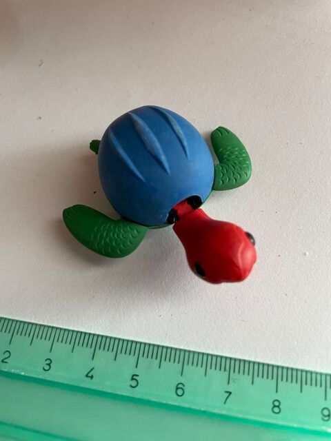 Gomma gomme eraser collection tartue bleu 5 Bures-sur-Yvette (91)