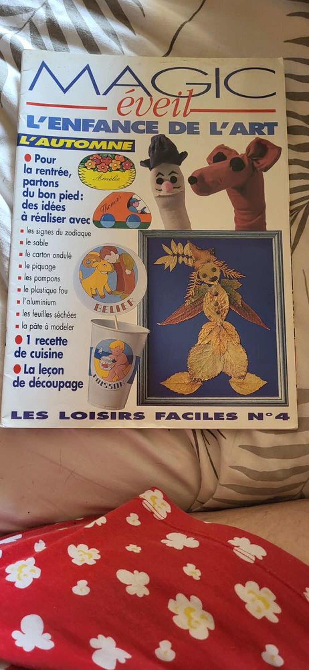 Revue d'arts cr&eacute;atifs Magic &eacute;veil l'enfance de l'art les loi Livres et BD