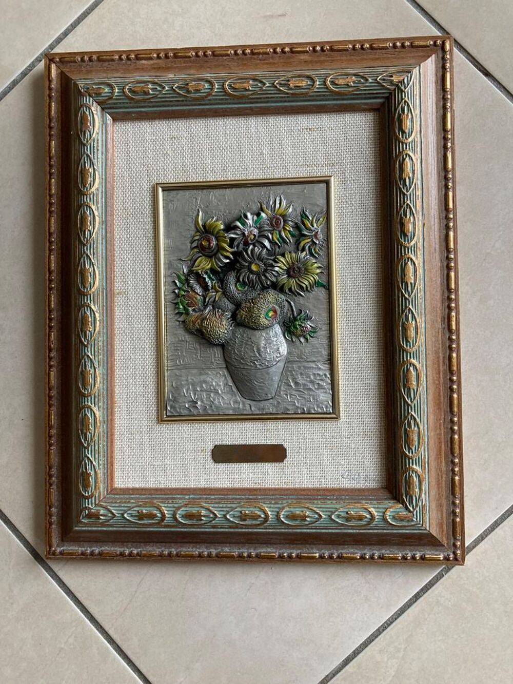 Tableau avec &eacute;tain Décoration