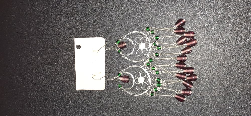 Boucles d'oreilles neuve en argent massif Bijoux et montres