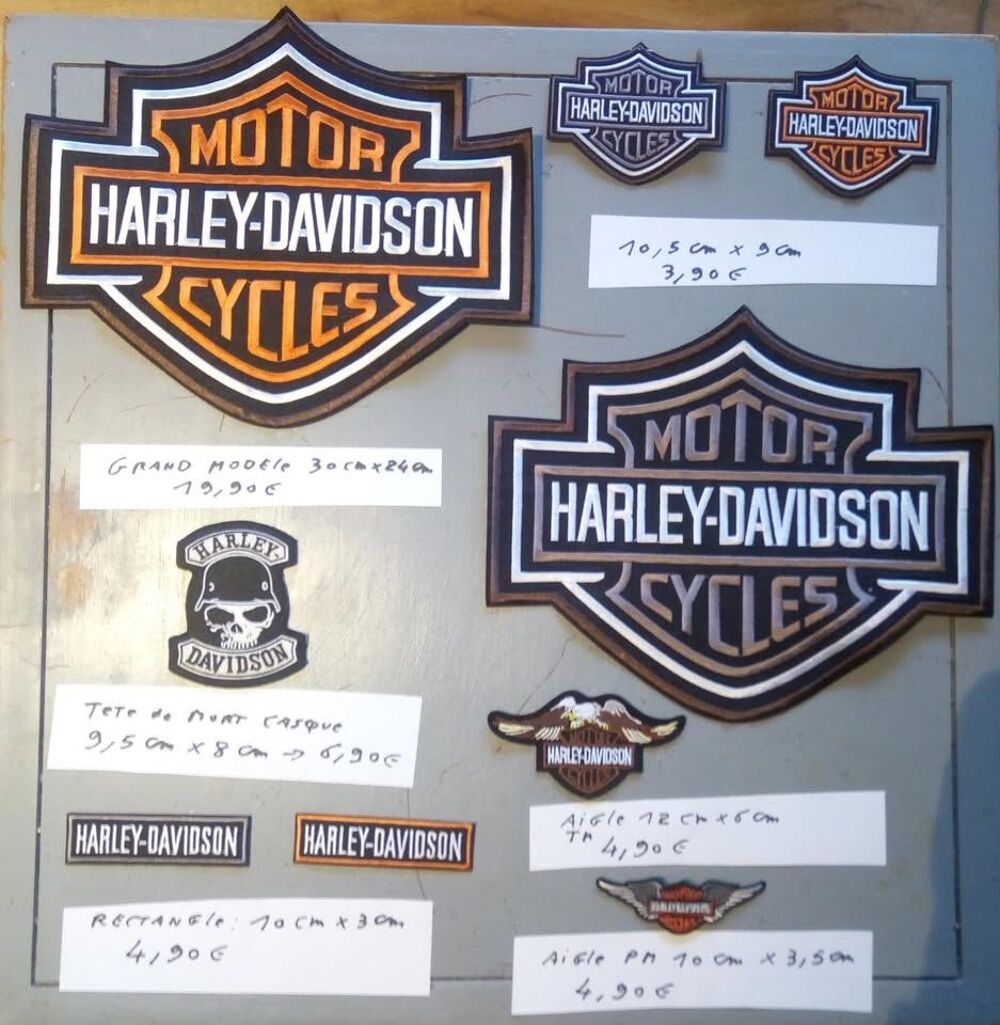 &eacute;cusson HARLEY DAVIDSON moto a 