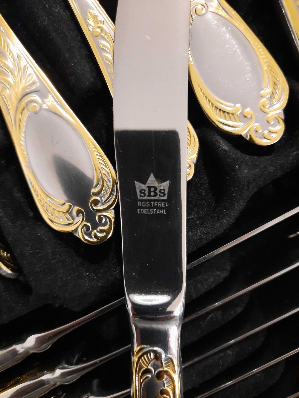 m&eacute;nag&egrave;re Sbs 70 pi&egrave;ces 23/24 carat Décoration