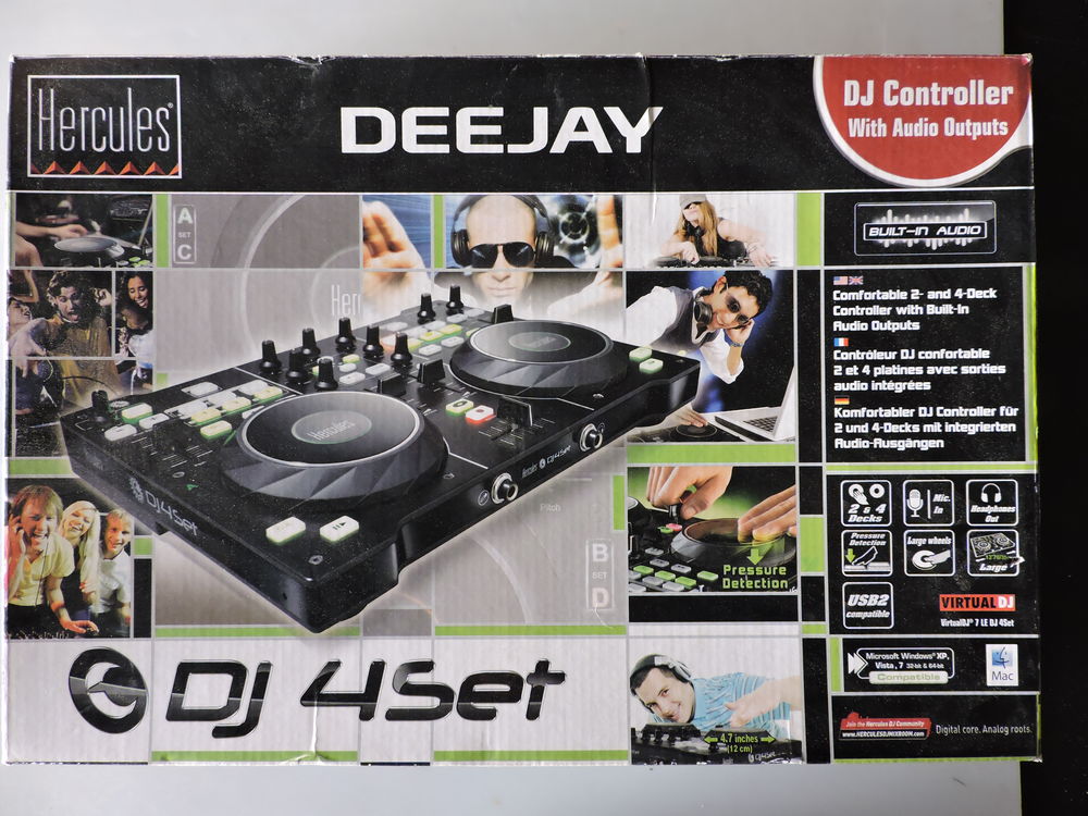 Hercules DJ4SET Audio et hifi