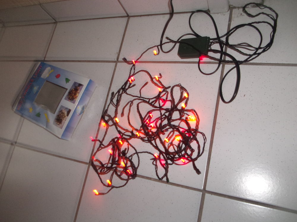 Guirlande lumineuse, d&eacute;coration de No&euml;l et de f&ecirc;te Décoration
