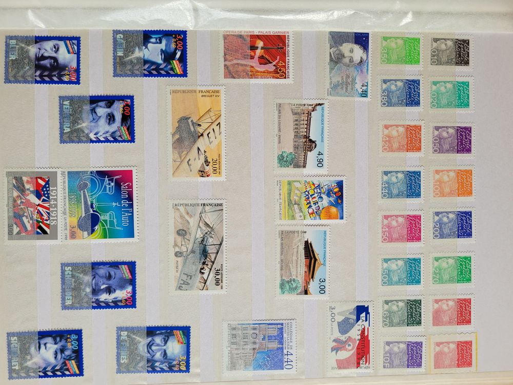 COLLECTION TIMBRES FRANCAIS 