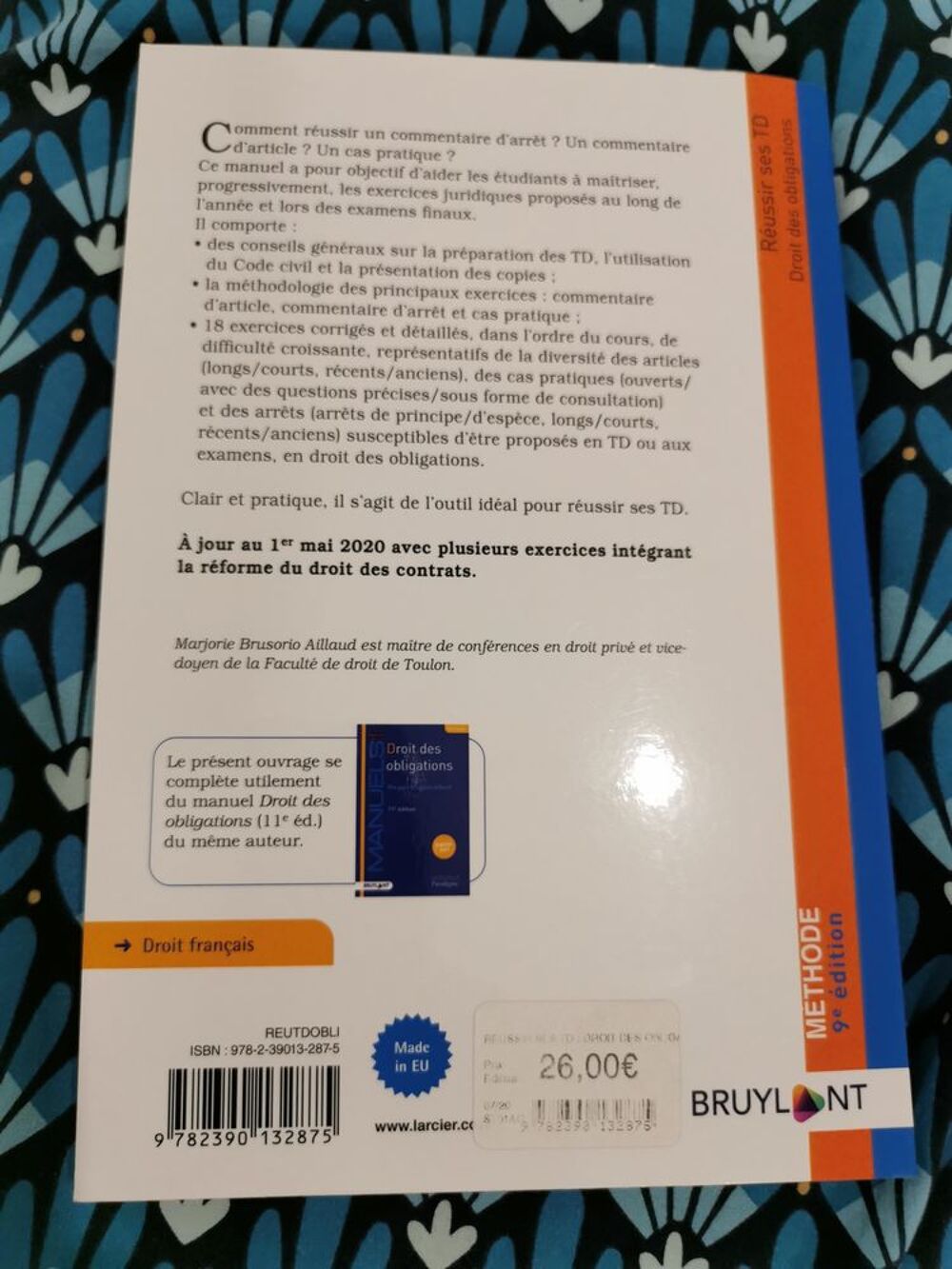 R&eacute;ussir ses TD Droit des obligations Livres et BD