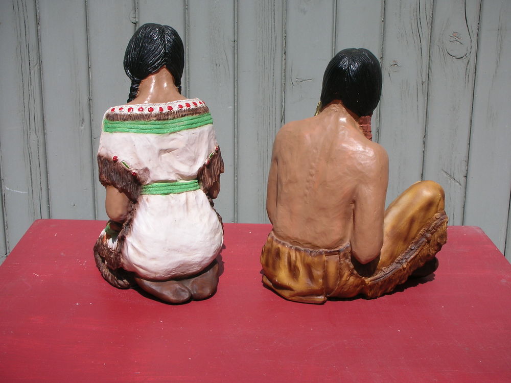 Statuettes d'Am&eacute;rindiens Décoration