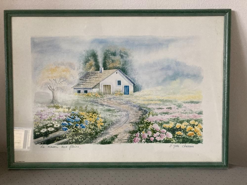 Tableau aquarelle Décoration