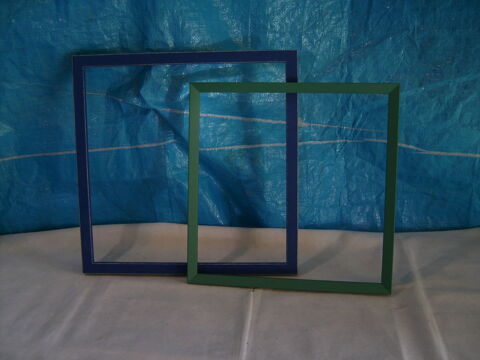 2 Cadres bois bleu-vert 7 Wolxheim (67)