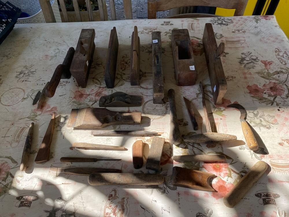 lot de rabot ancien Bricolage