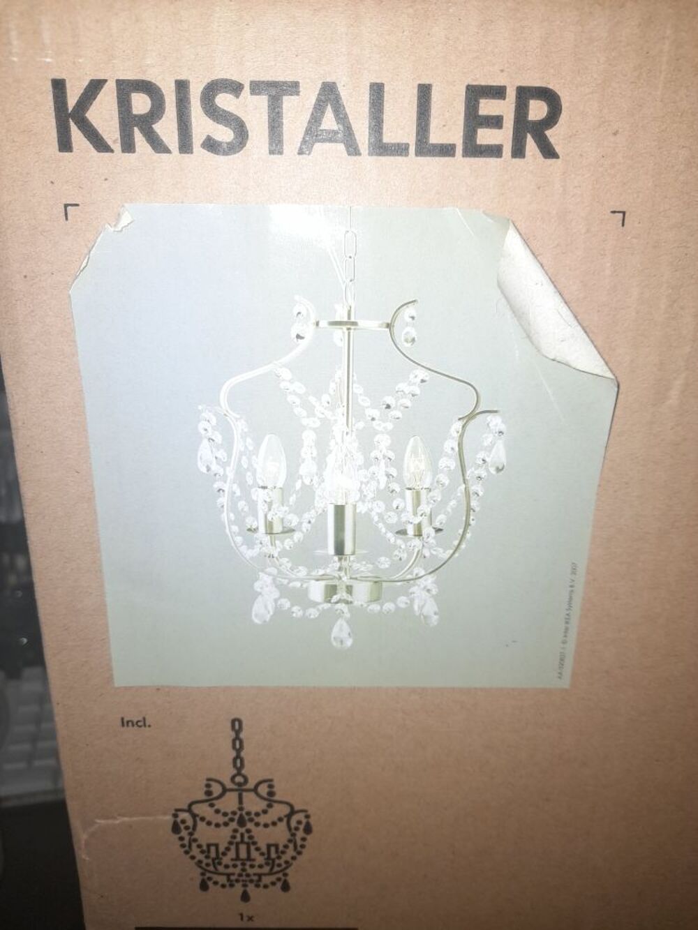 lustre kristaller neuf Décoration