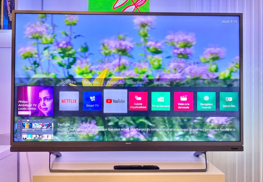 T&eacute;l&eacute;viseur Philips Ambilight ? Tr&egrave;s bon &eacute;tat Photos/Video/TV