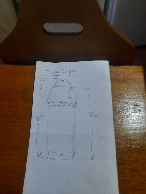 Huche � pain vintage 14 La Rochette (73)