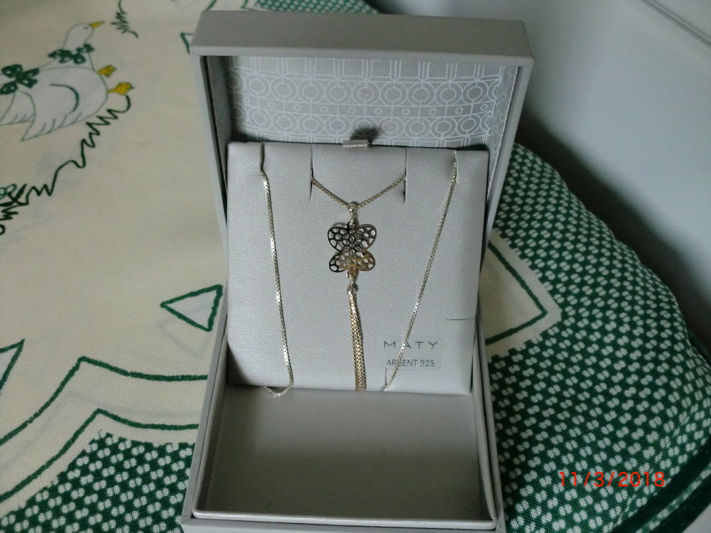 collier argent 925 MATY Bijoux et montres