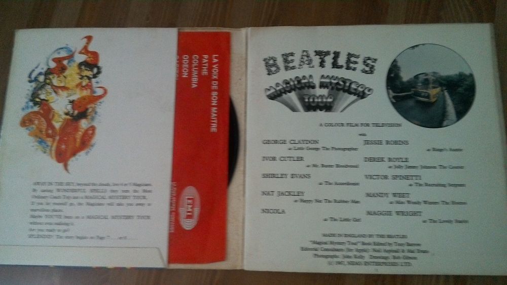 doubles 45 tours sp&eacute;cial collector des BEATLES CD et vinyles