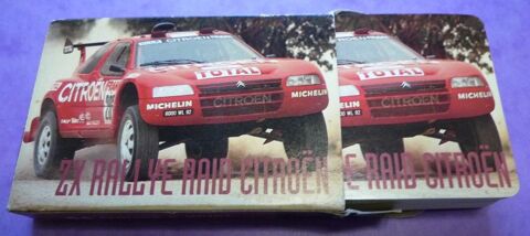 CITRON ZX RALLYE RAID - Jeu de cartes publicitaire 10 Paris 13 (75)