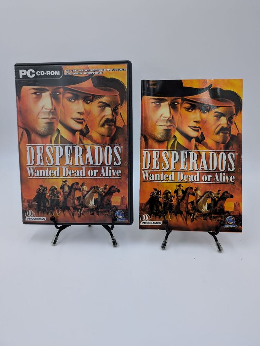 Jeu PC Desperados : Wanted Dead or Alive en boite, complet Consoles et jeux vidéos