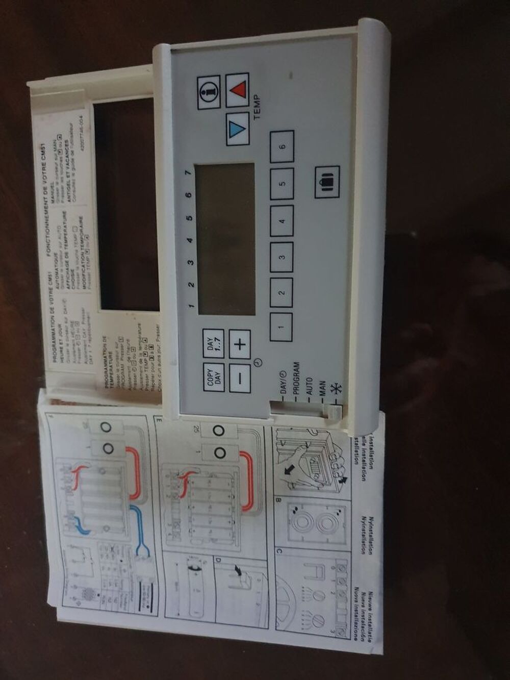 Thermostat programmable honeywell Bricolage