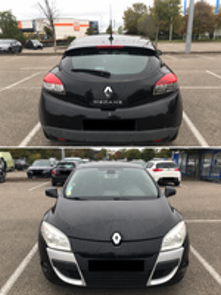 M&eacute;gane III Coup&eacute; 1.9 DCI 130 CH noire 2013 occasion 69006 Lyon