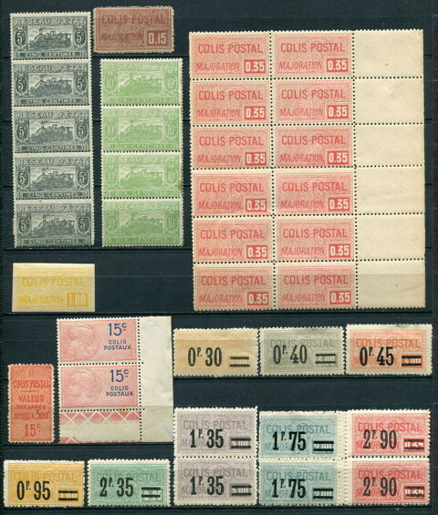 Timbres EUROPE-FRANCE-Colis postaux-1901-26 YT entre 9 et 45 36 Paris 1 (75)
