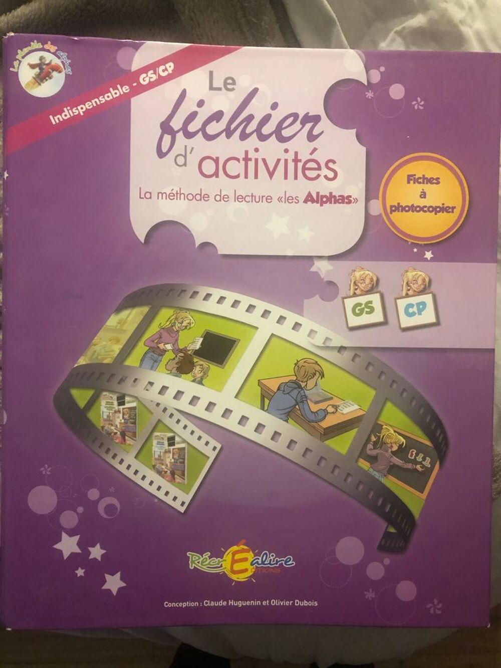 Manuel du ma&icirc;tre classeur activit&eacute;s les alphas Livres et BD