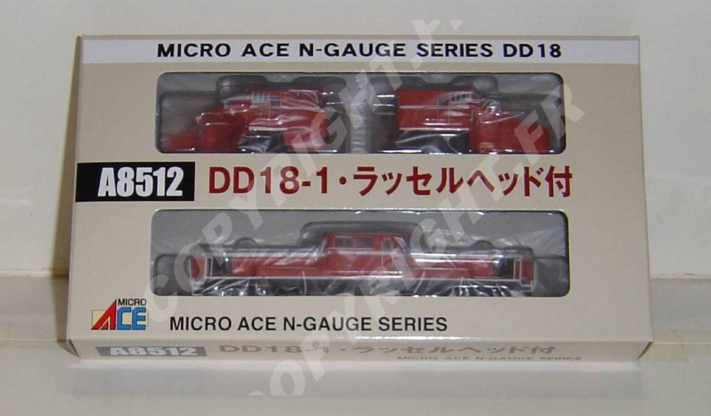 MICRO ACE A8512 DD18-1 SNOW PLOW CHASSE NEIGE NEUF EN BOITE Jeux / jouets