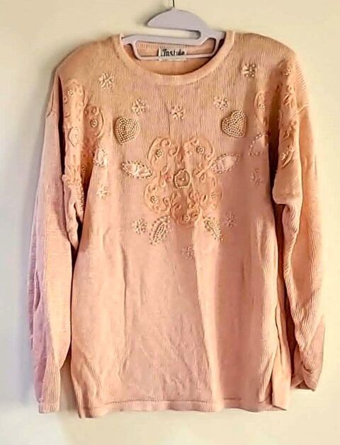 PULL FEMME ROSE SAUMON Taille 50/52 5 Bubry (56)