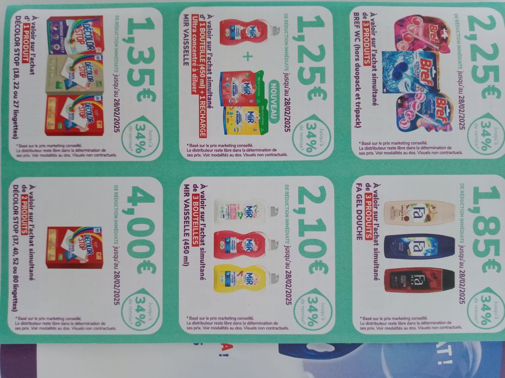 bon de r&eacute;ductions Billetterie