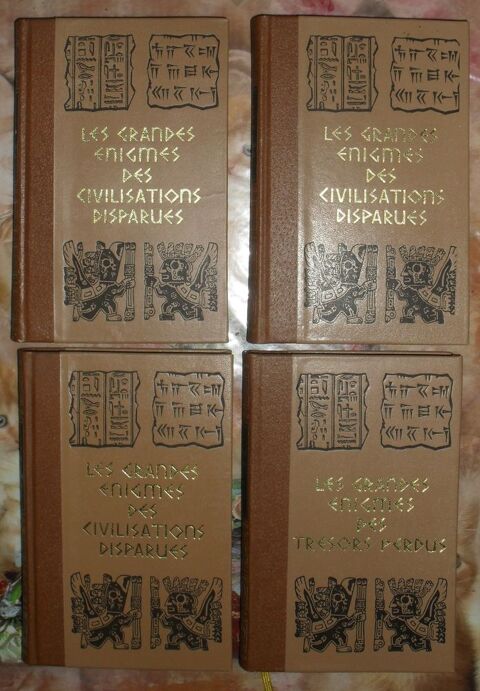 Les Grandes Enigmes des Civilisations perdues (3 tomes)  35 Montreuil (93)