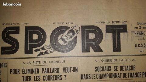 journaux annes 30 divers titres 200 Gentilly (94)