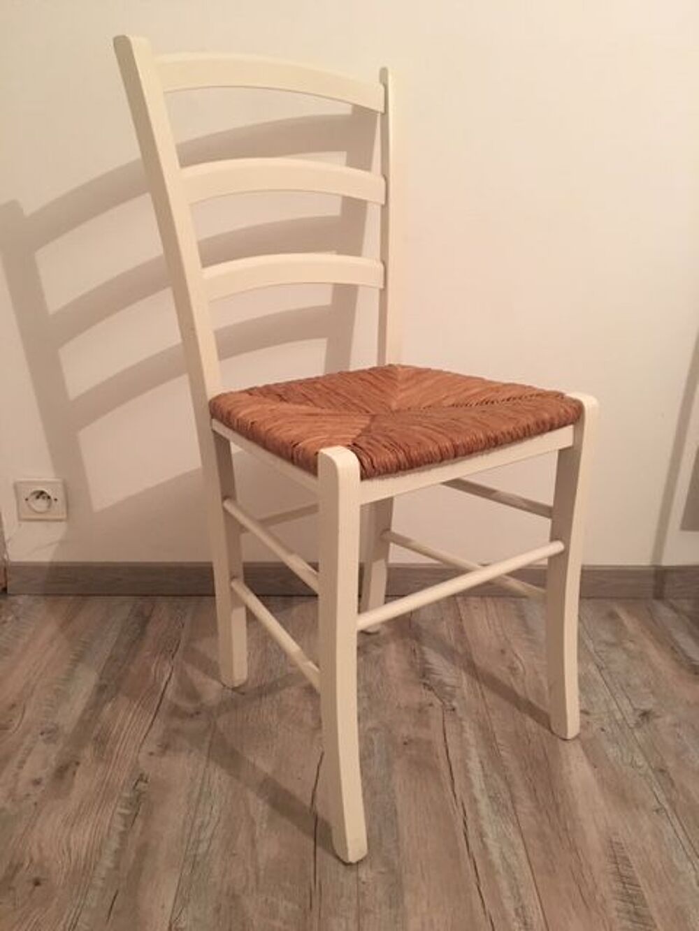Ensemble de cuisine en bois, laqu&eacute; blanc "maison du monde" Meubles