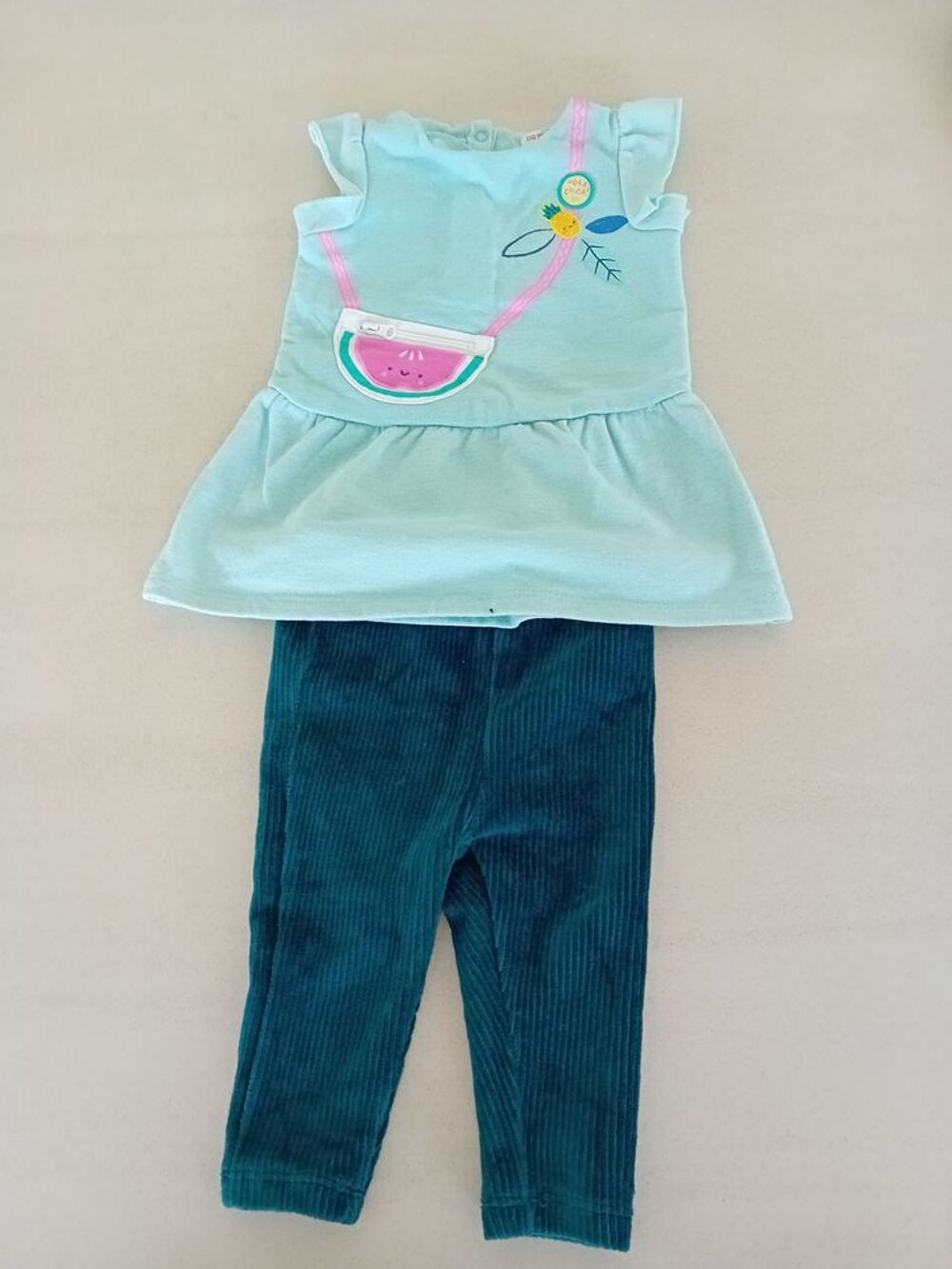 Ensemble V&ecirc;tements Fille &acirc;ge 6 mois Vêtements enfants