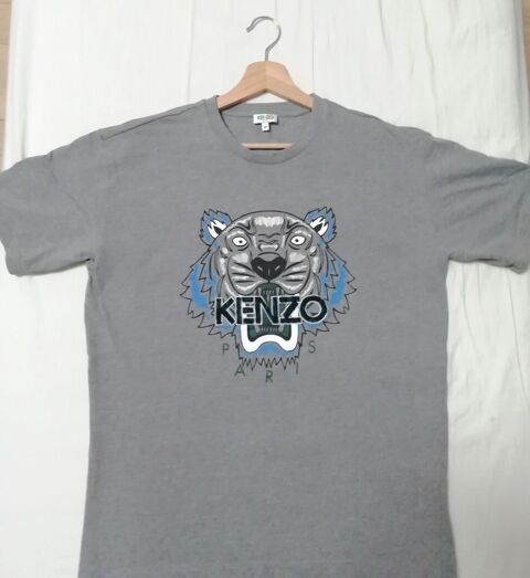T-shirt Kenzo Tigre 'leopard' Tourterelle Taille M 50 Le Plessis-Bouchard (95)