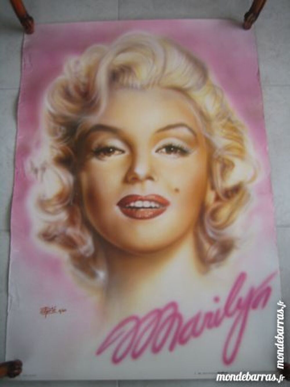 POSTER MARYLIN MONROE Dcoration