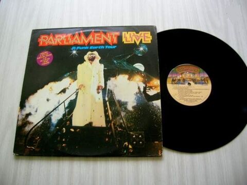 DOUBLE 33 TOURS PARLIAMENT  Live P. Funk Earthtour 87 Nantes (44)