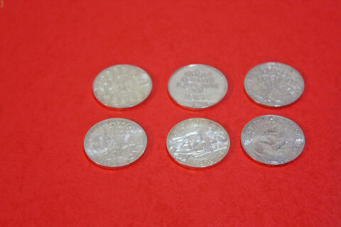 Lot pi�ces argent de 100F.
60 Li�vin (62)