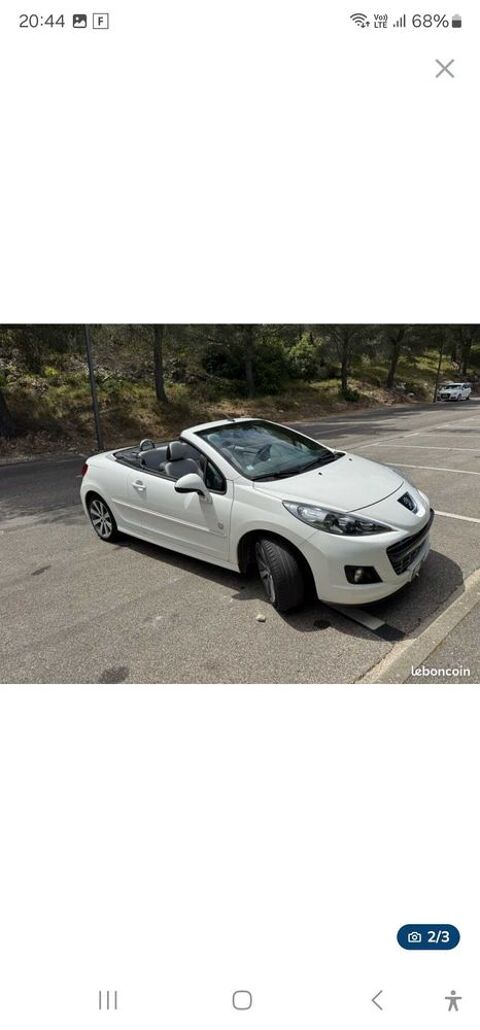 Peugeot 206 cc 207 1.6 vti cabriolet Roland-Garros (43 