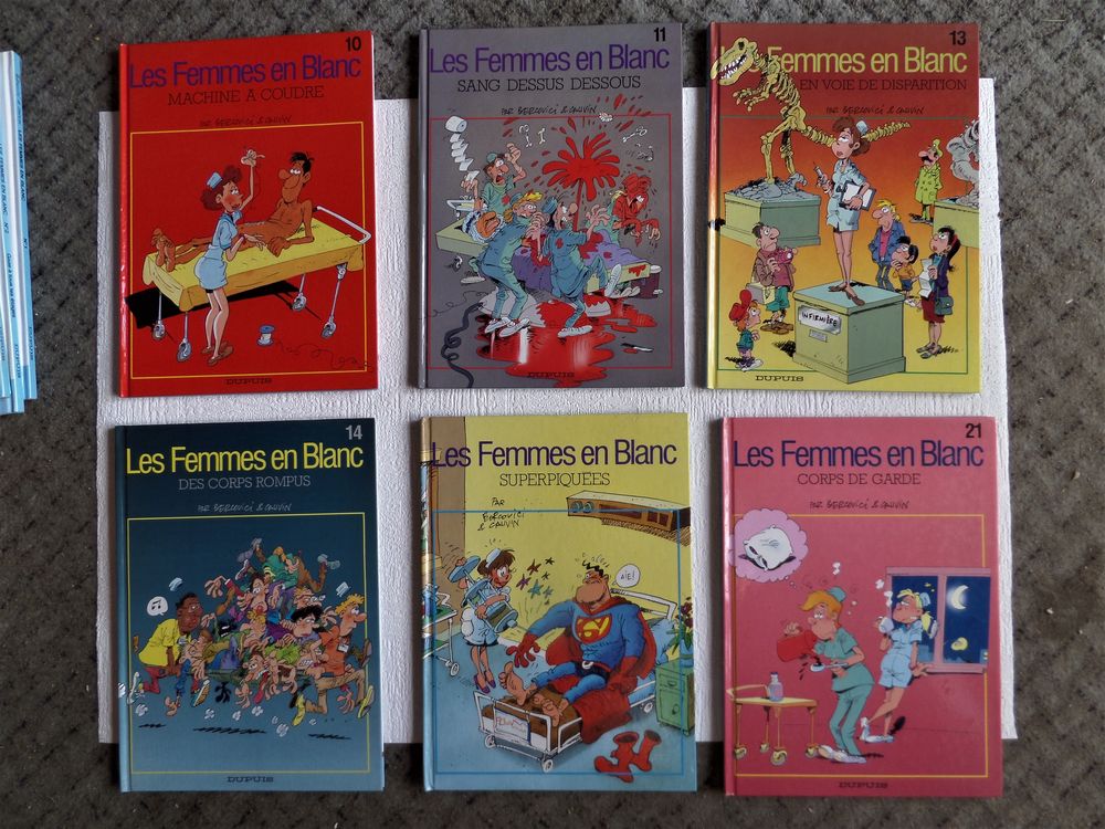 bandes dessin"es ""LES FEMMES EN BLANC"" Livres et BD