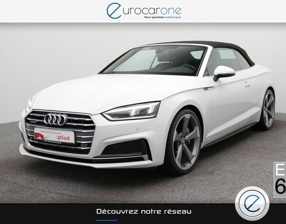 A5 Cabriolet 40 TFSI 190 S tronic 7 S Line 2019 occasion 69007 Lyon