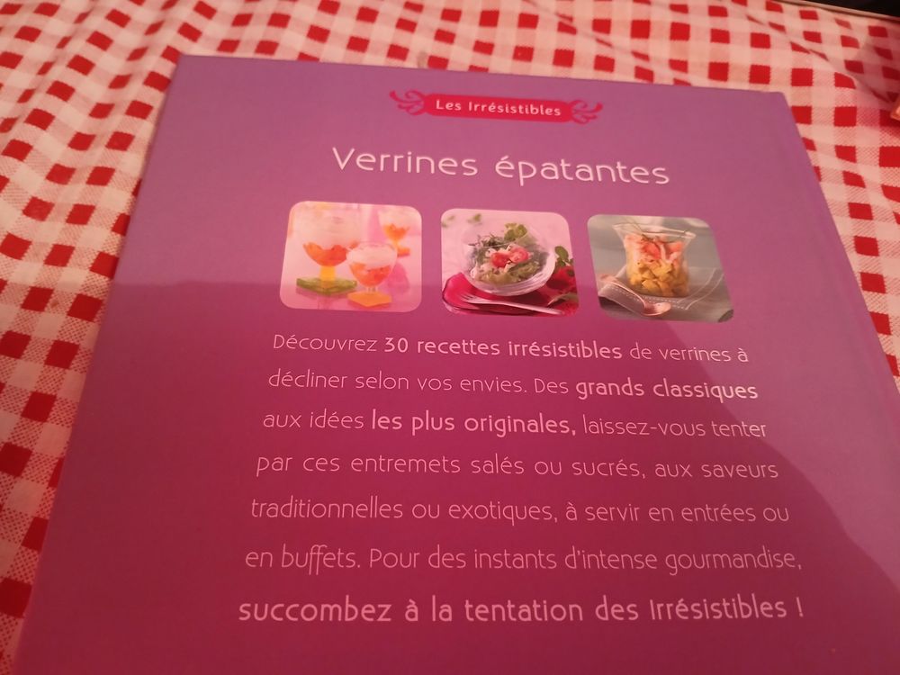 LIVRE VERRINES EPATANTES
LES IRRESISTIBLES
MONDADORI
Livres et BD
