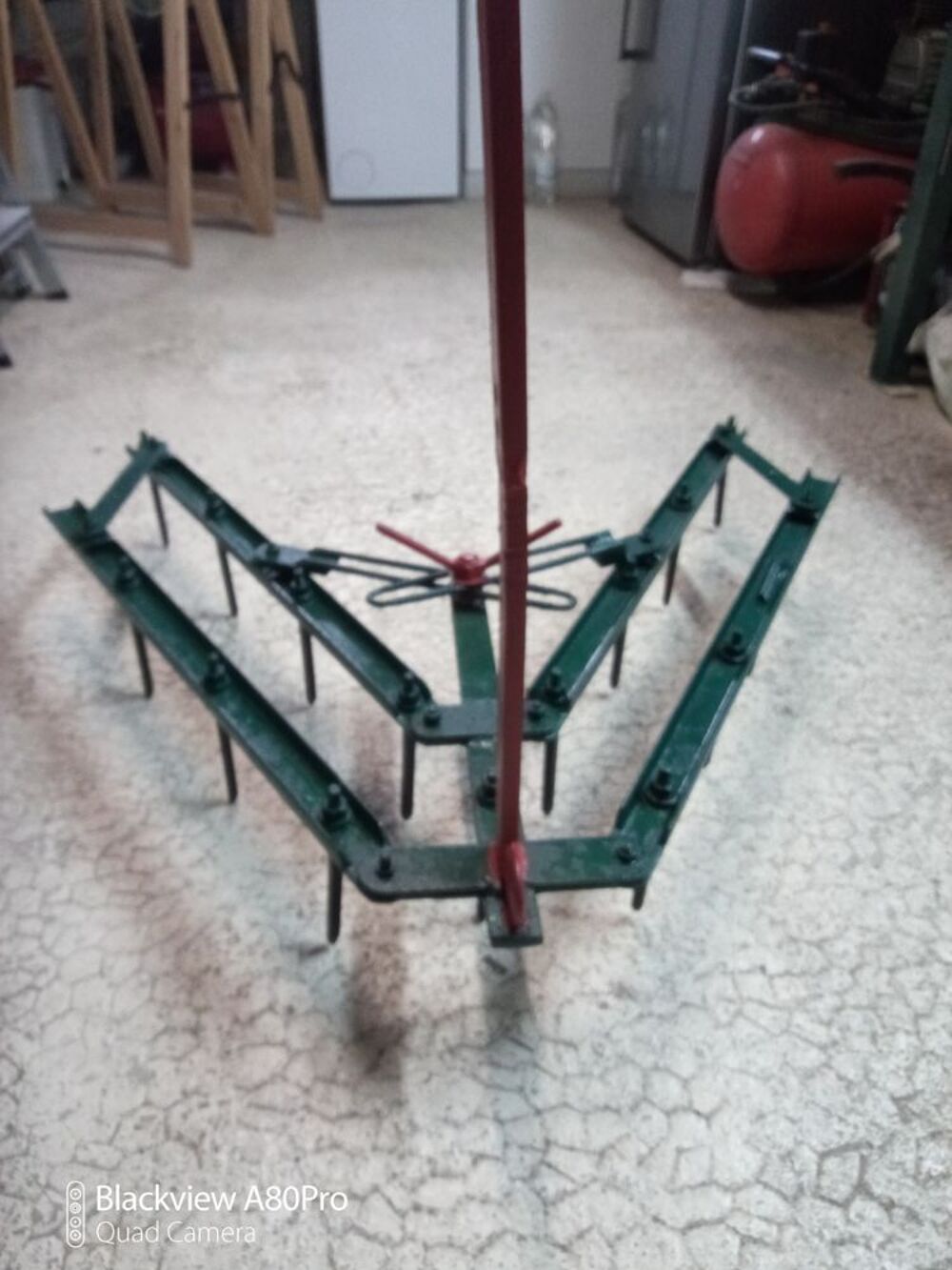 Herse extensible pour motoculteur Jardin