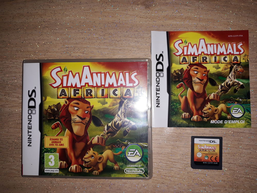 Sim Animals Africa . Nintendo DS . Consoles et jeux vidéos