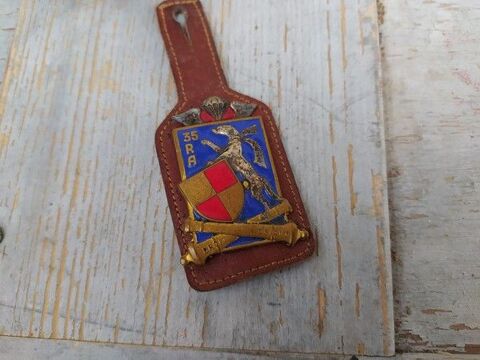 Insigne Émaillé Parachutiste 35ème RA Régiment Artillerie 12 Loches (37)