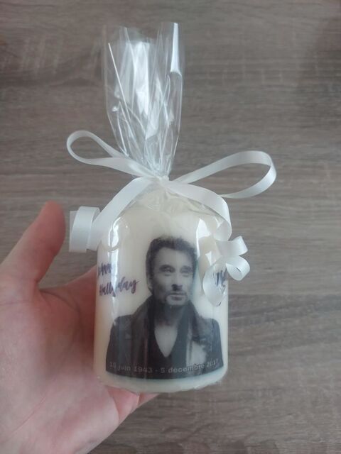 Bougie johnny hallyday 0 Les Touches (44)