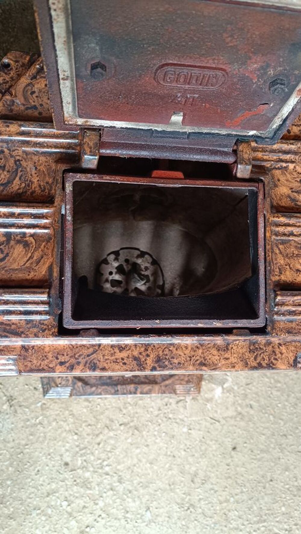 Po&ecirc;le &agrave; bois GODIN N.411 