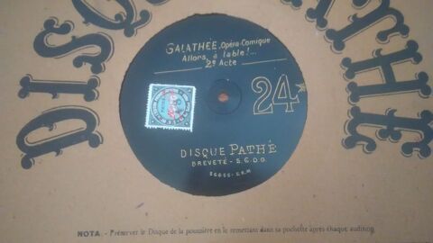 disques anciens collection (pour gramophone) 10 Montrevault (49)