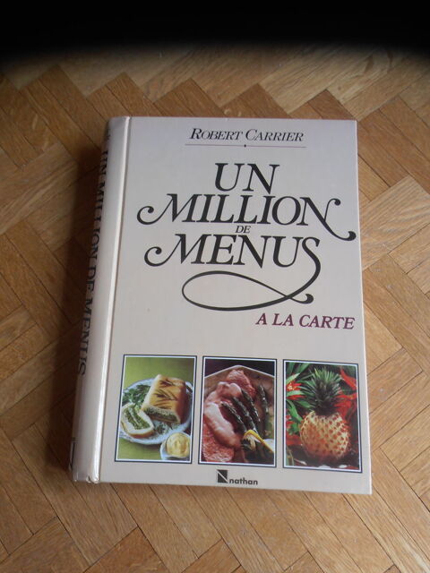 Livre   Un million de menus � la carte�  (4) 12 Tours (37)