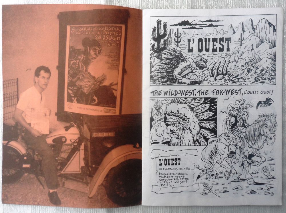 BANDE DESSIN&Eacute;E DE VINCE DAVY ALERTE AUX MATRONES 
25 pages 
Livres et BD