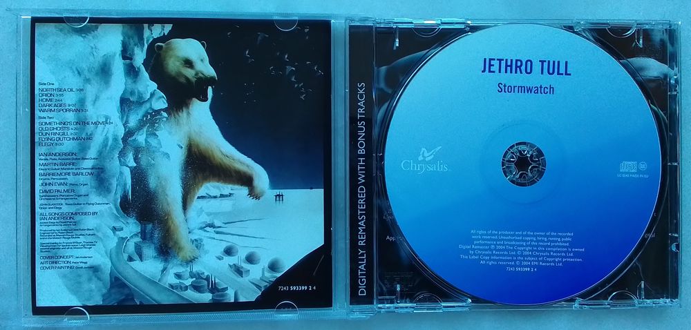 Jethro tull CD et vinyles
