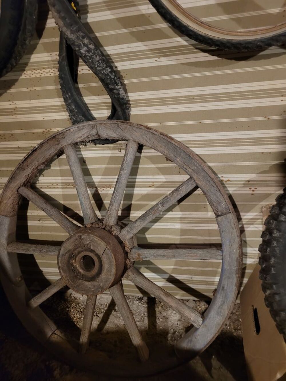 Roue de char Bricolage